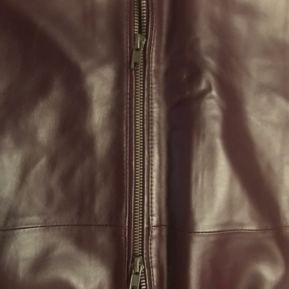 🥶Leather &Ponte Side Panel Skirt - Picture 8 of 8